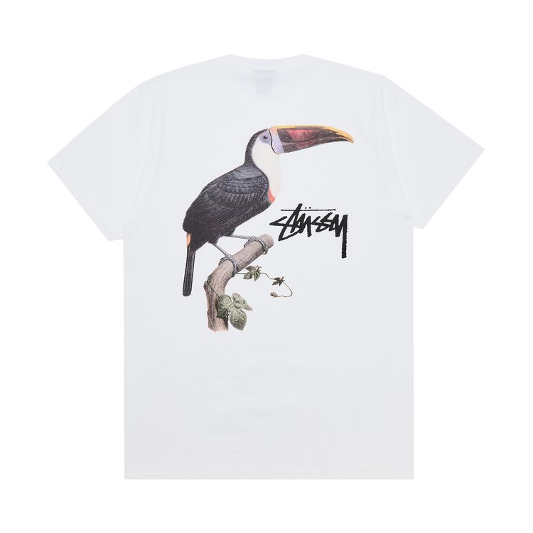 Stussy Toucan Tee White