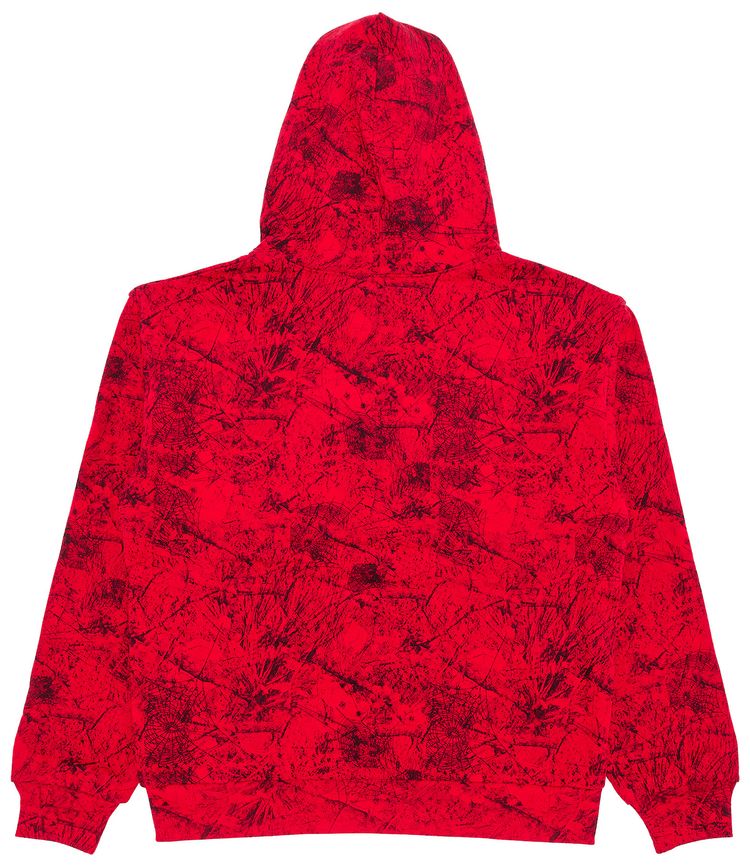 Sp5der OG Tree Camo Hoodie Red