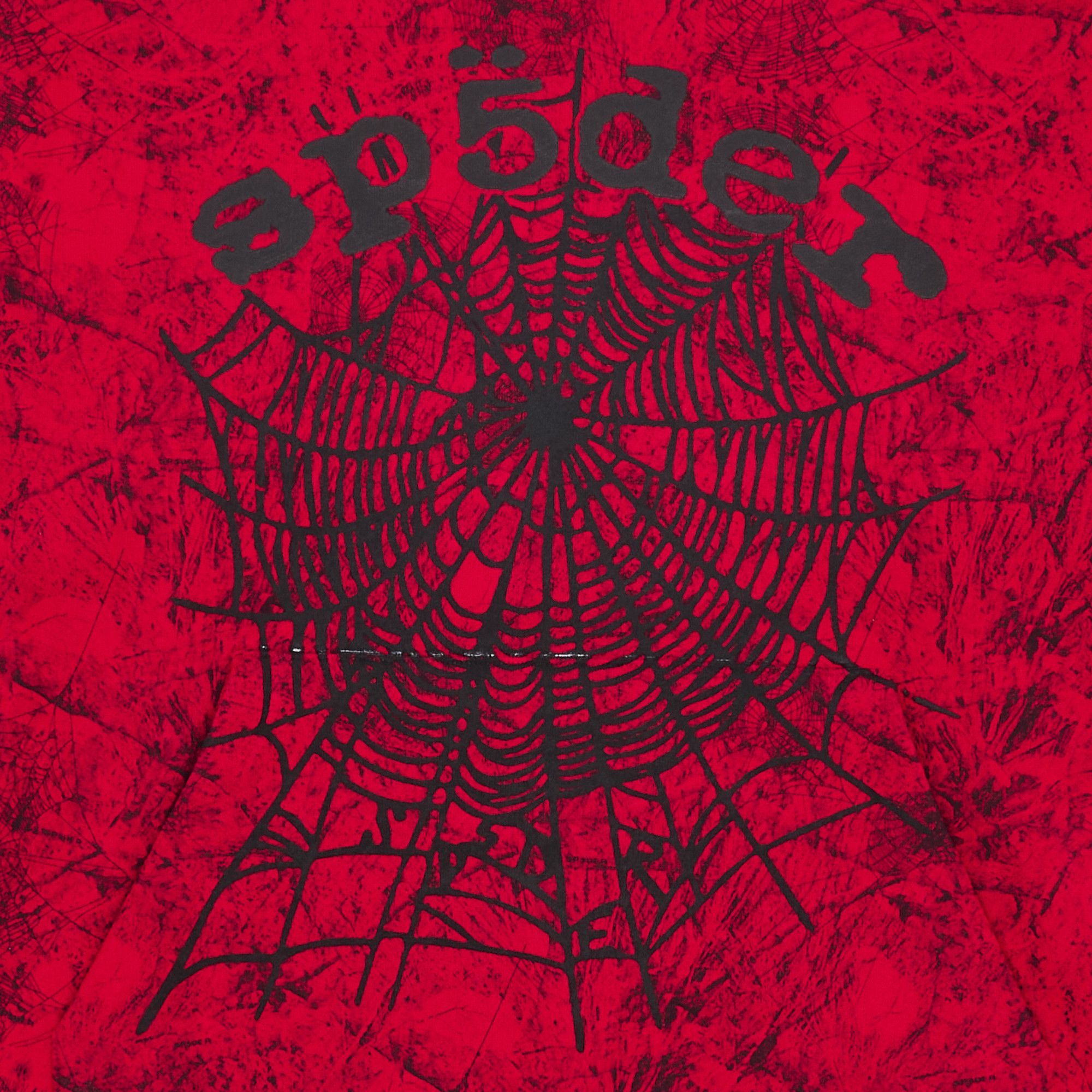 Buy Sp5der OG Tree Camo Hoodie 'Red' - SS13FW24RED | GOAT