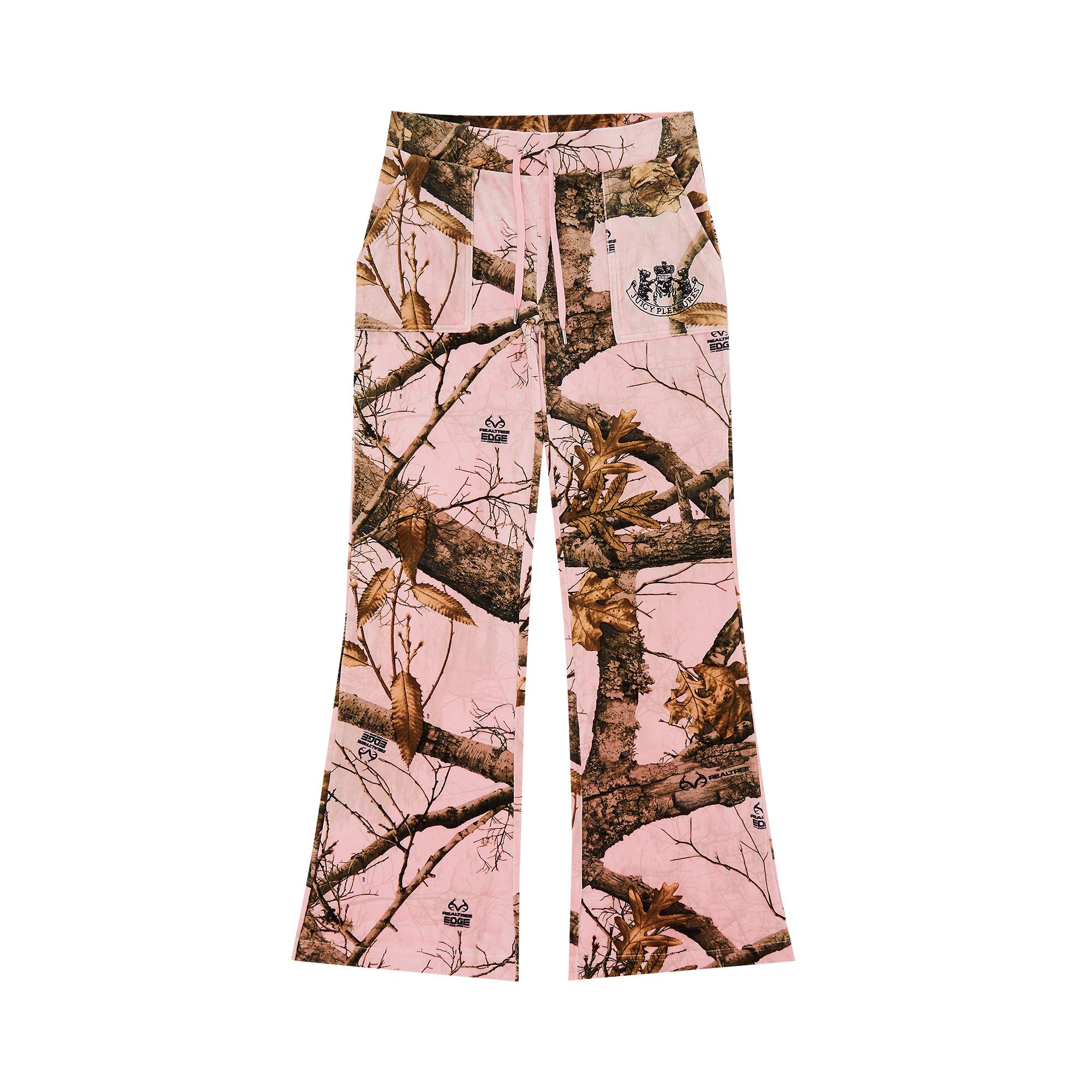 Buy Pleasures RealTree Velour Layla Track Pants 'Pink Camo