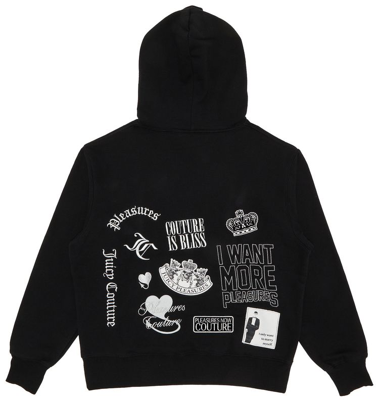 Pleasures Bliss Hoodie Black