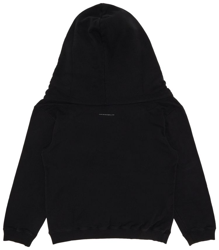 MM6 Maison Margiela Brushed Jersey Sweatshirt Black