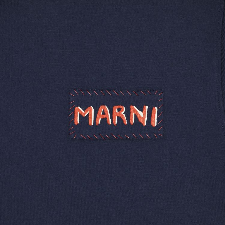 Marni Jersey Sweatshirt Blue Kyanite