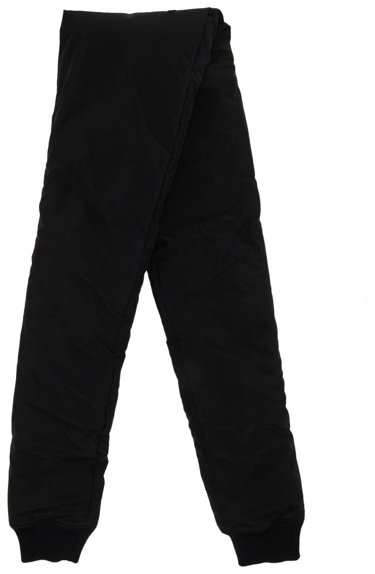 Jean Paul Gaultier Padded Sleeve Scarf Black