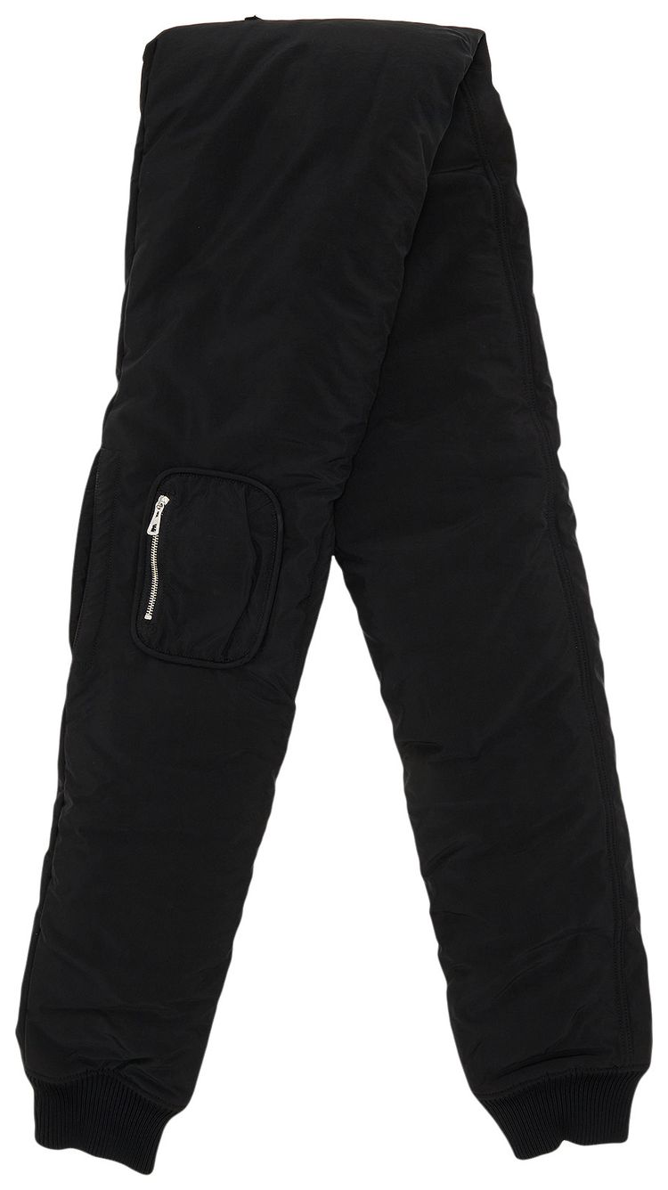 Jean Paul Gaultier Padded Sleeve Scarf Black