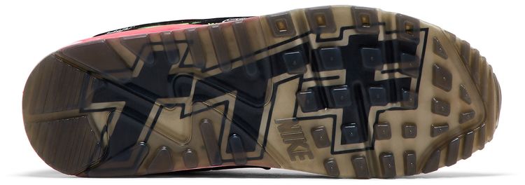 Nike Wmns Air Max 90 SE Worldwide   Black Katakana Logo