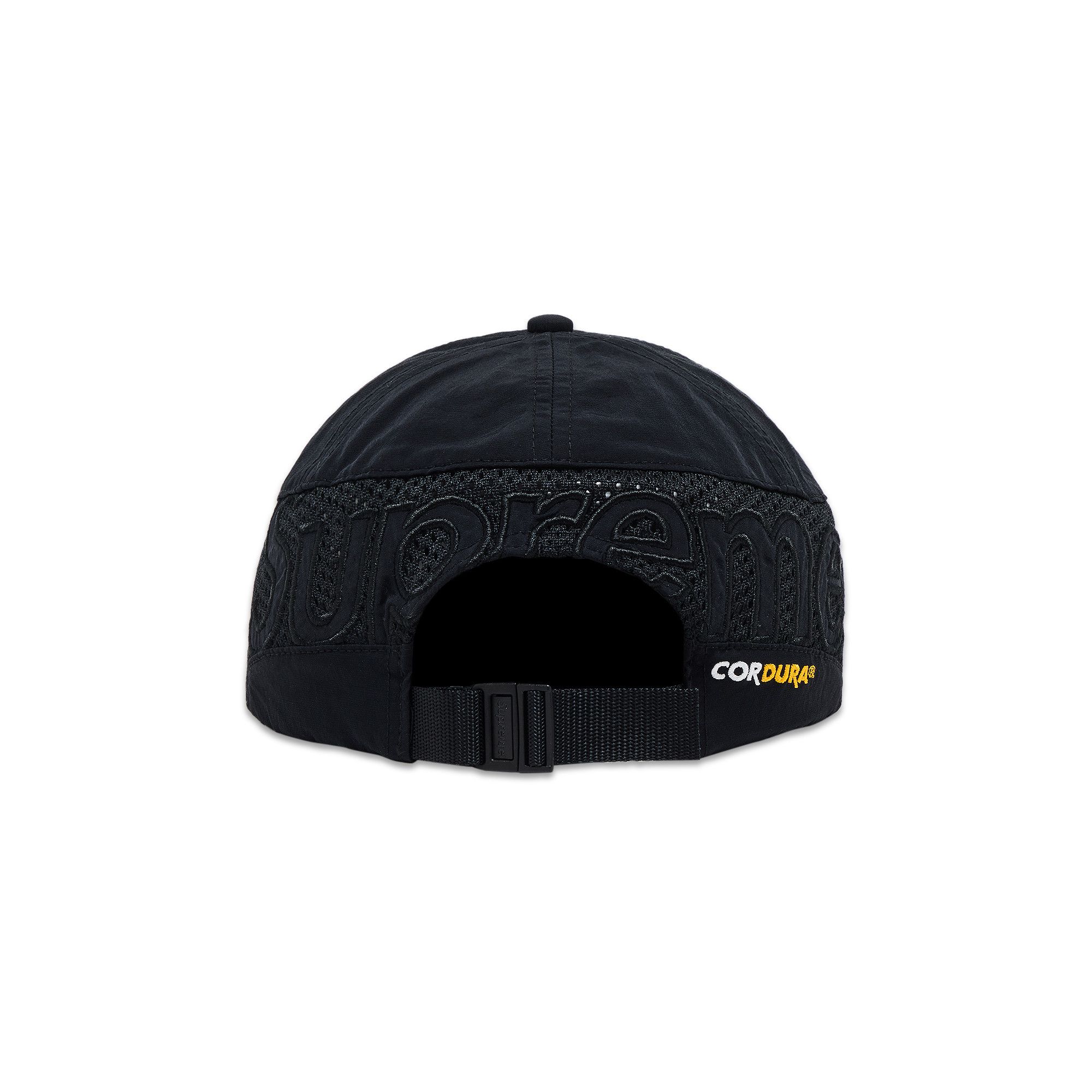 Buy Supreme Cordura Mesh 6-Panel 'Black' - SS25H3 BLACK | GOAT