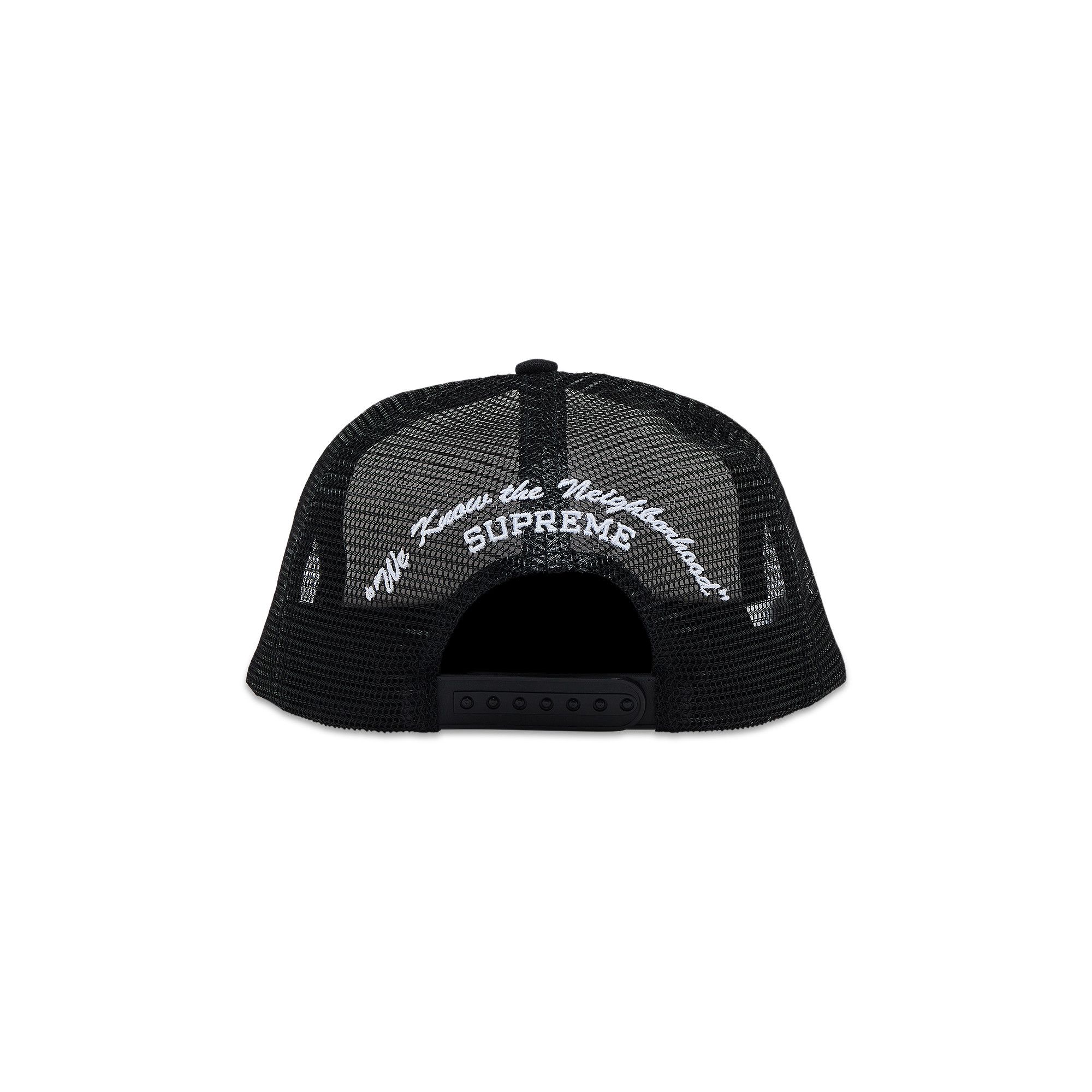 帽子 Supreme Vaquero Mesh Back 5-Panel \"Black Buy Supreme Vaquero Mesh Back 5-Panel 'Black' - SS25H49