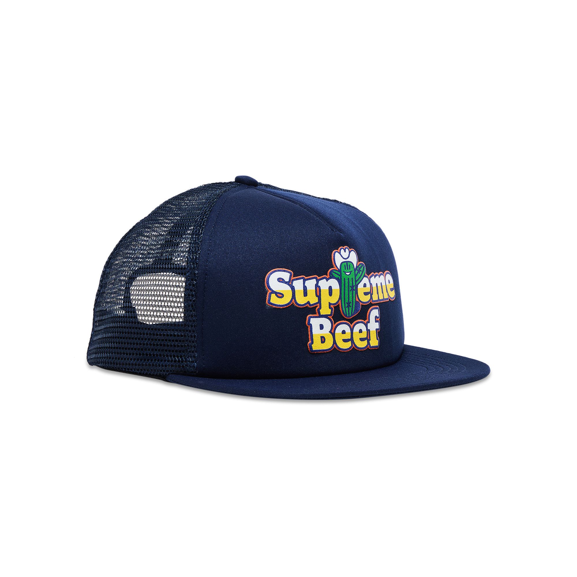 Buy Supreme Beef Mesh Back 5-Panel 'Navy' - SS25H103 NAVY | GOAT