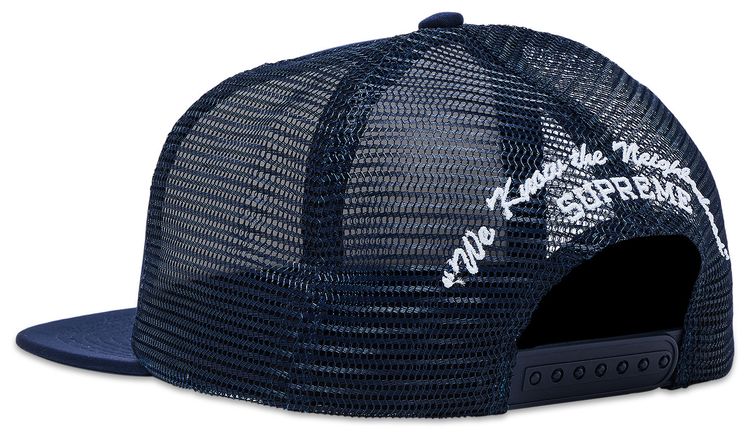 Supreme Beef Mesh Back 5 Panel Navy