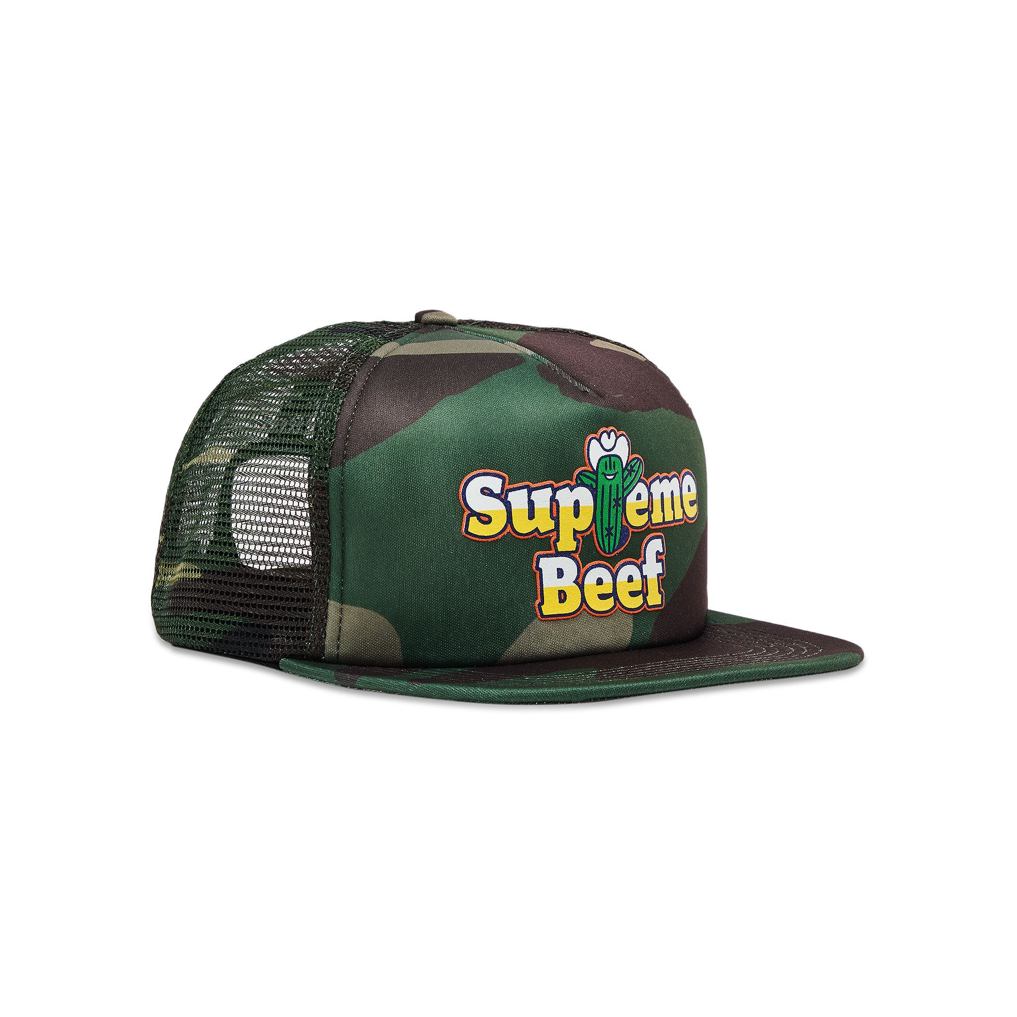 Buy Supreme Beef Mesh Back 5-Panel 'Woodland Camo' - SS25H103