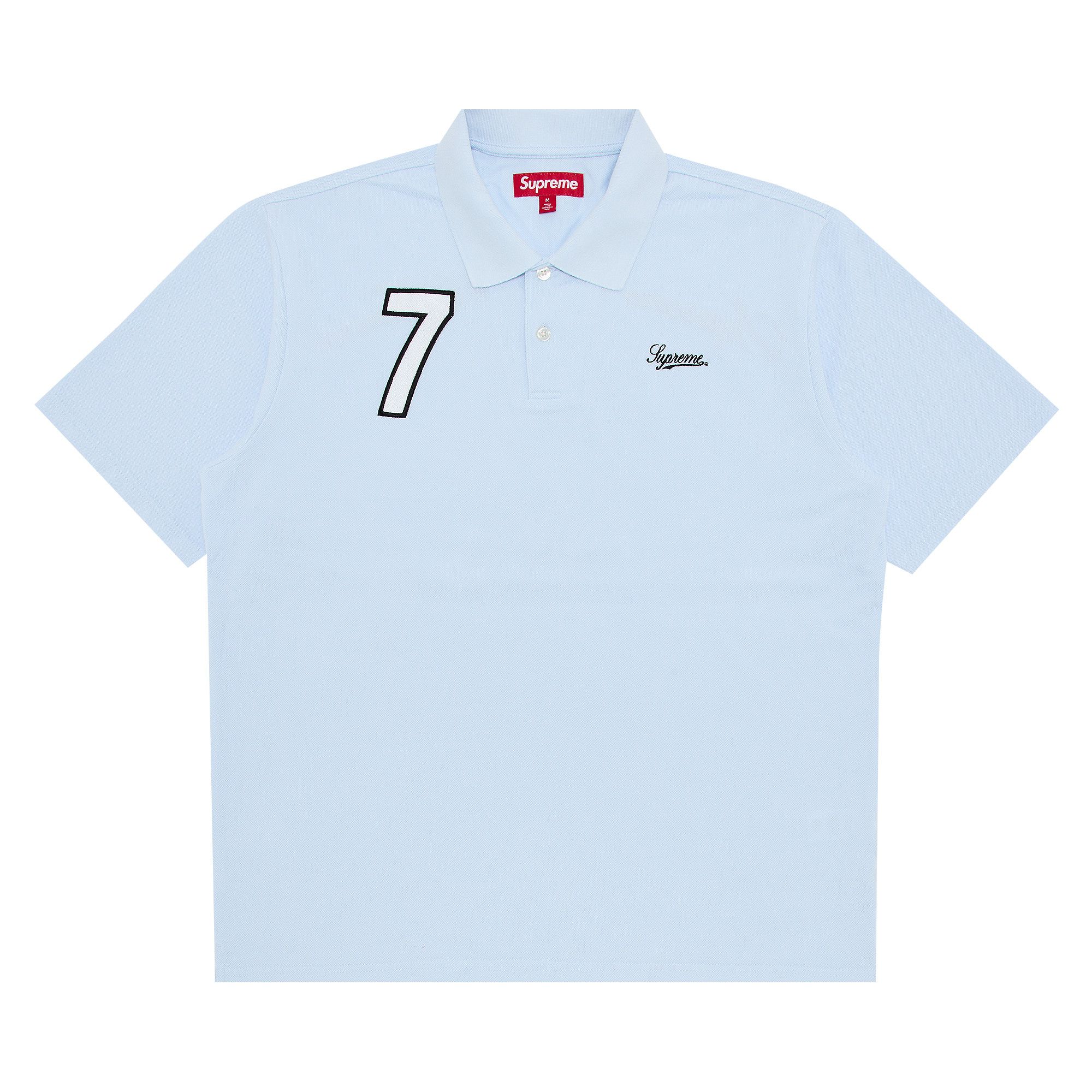 トップス Supreme Cursive Polo \"Navy Stripe Supreme Cursive Polo Navy Stripe Men's - SS25 - US