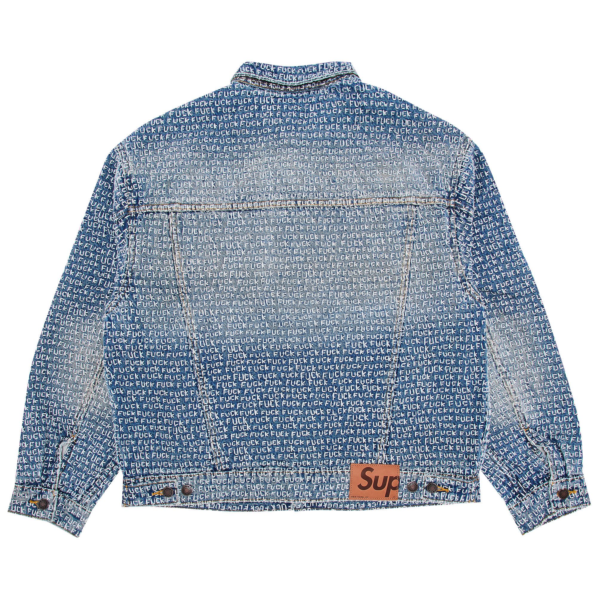 ジャケット・アウター supreme Fuck Stitch Denim Trucker Jacket Spring/Summer 2025 Preview – Supreme