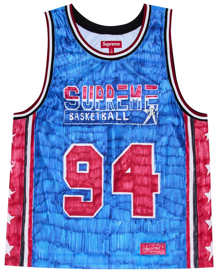 Supreme Marker Basketball Jersey Multicolor