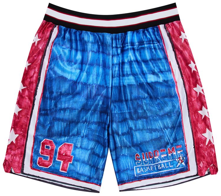 Supreme Marker Basketball Short Multicolor