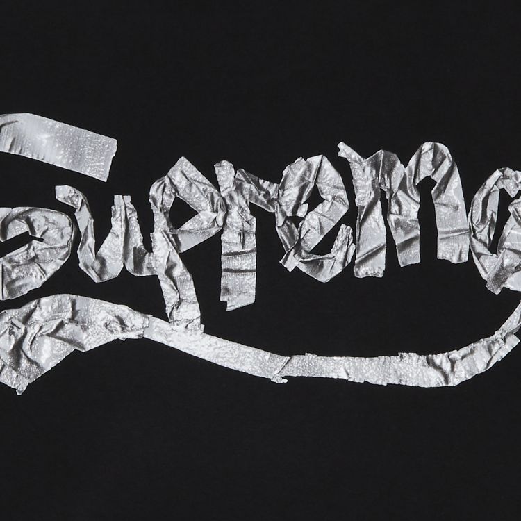 Supreme Tape Tee Black
