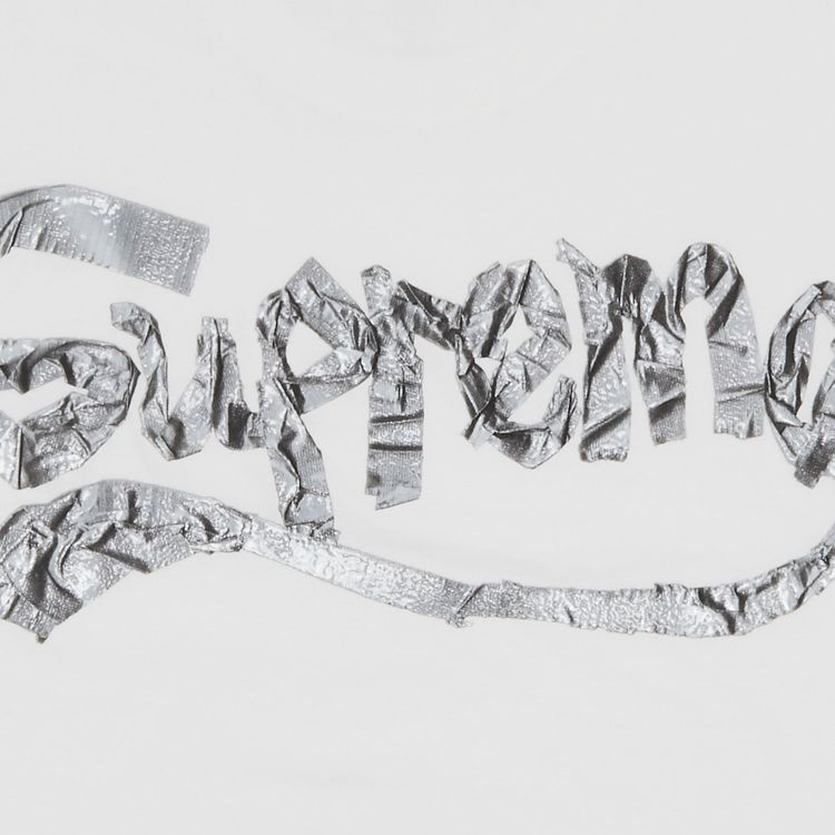 Supreme Tape Tee White