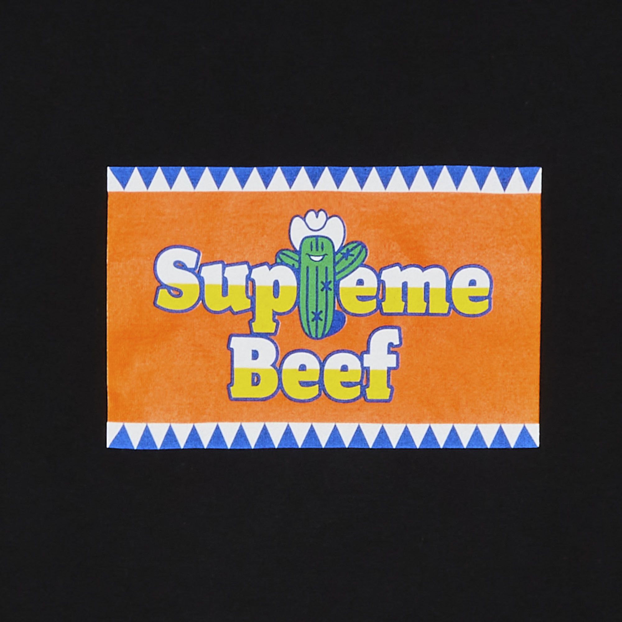Buy Supreme Beef Tee 'Black' - SS25T11 BLACK | GOAT