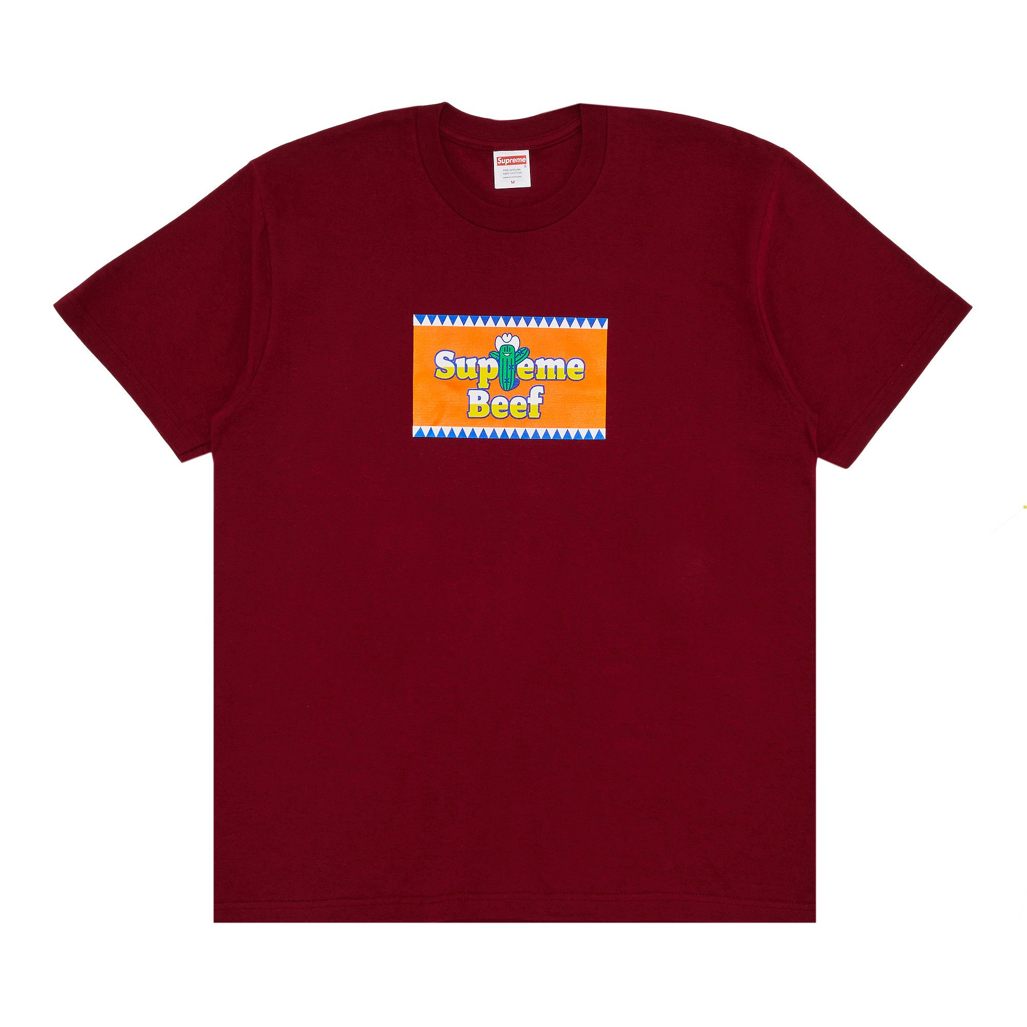supreme dust tee M cardinal カーディナル Supreme New York Tee