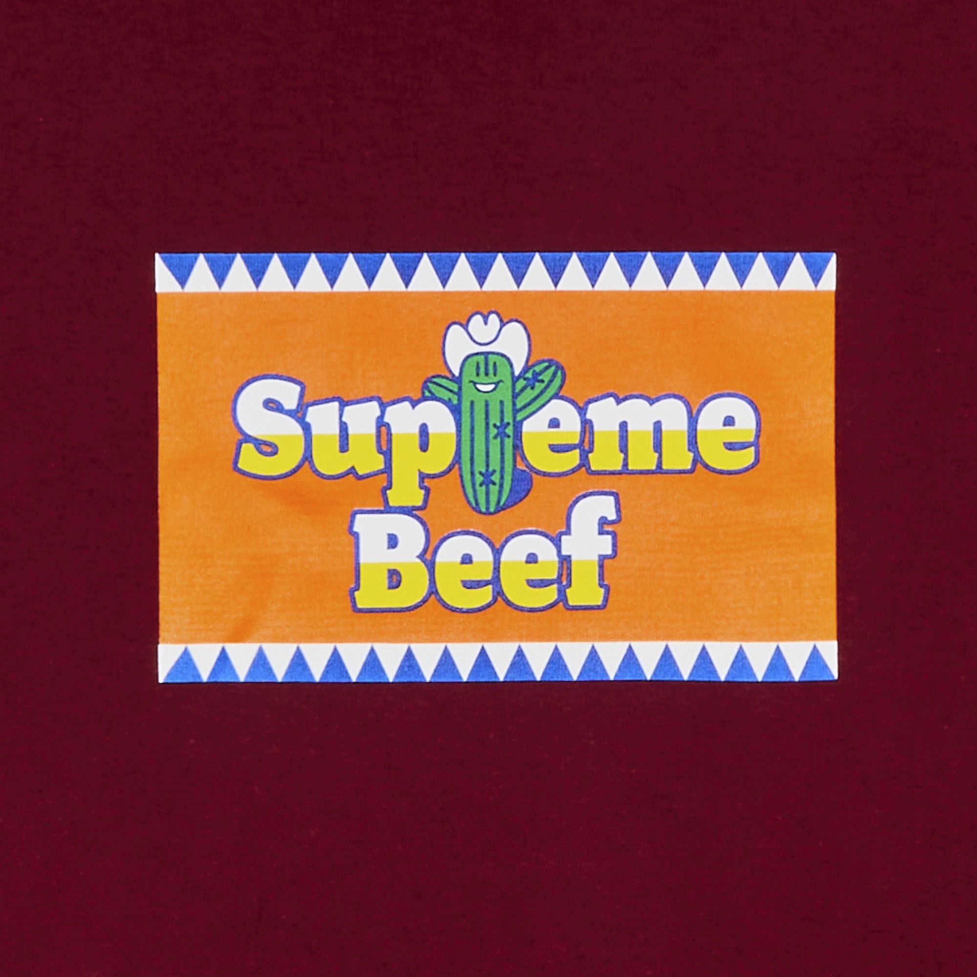 【Supreme】Beef T-Shirt★Cardinal★25SS★ Buy Supreme Beef Tee 'Cardinal' - SS25T11 CARDINAL | GOAT