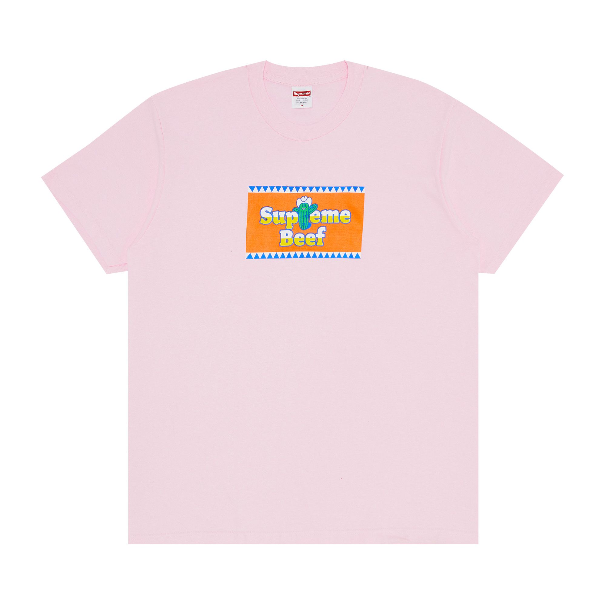 Buy Supreme Beef Tee 'Light Pink' - SS25T11 LIGHT PINK | GOAT