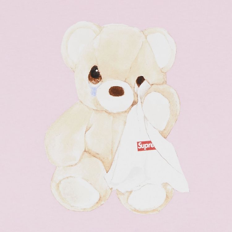 Supreme Bear Tee Light Pink