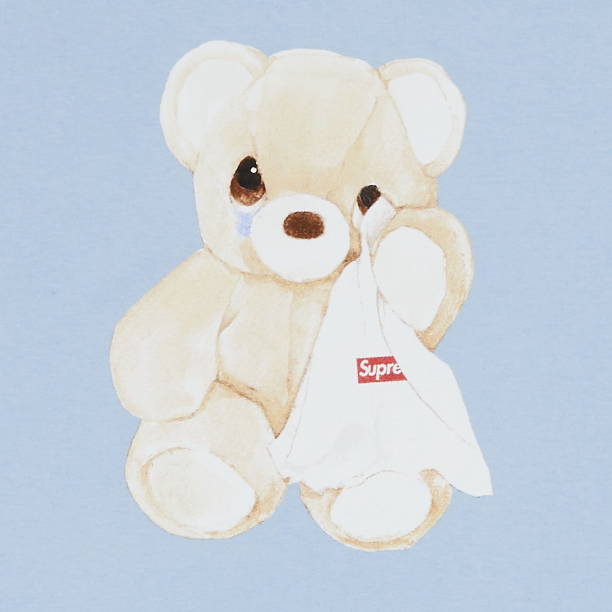 S】Supreme Bear Tee Powder Blue シュプリーム Tシャツ Small