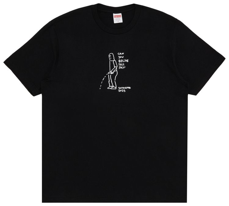 Supreme Piss Tee Black