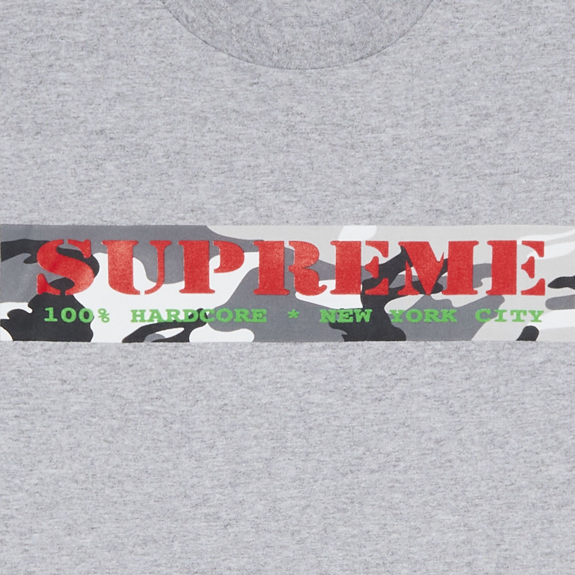 Buy Supreme Hardcore Tee 'Heather Grey' - SS25T64 HEATHER