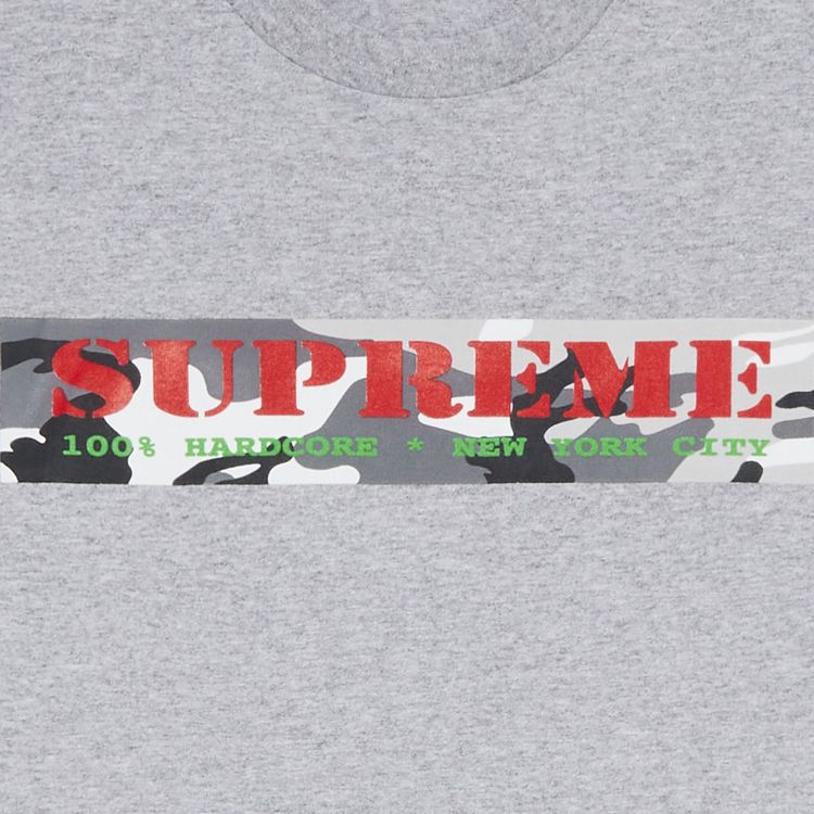 Supreme Hardcore Tee Heather Grey