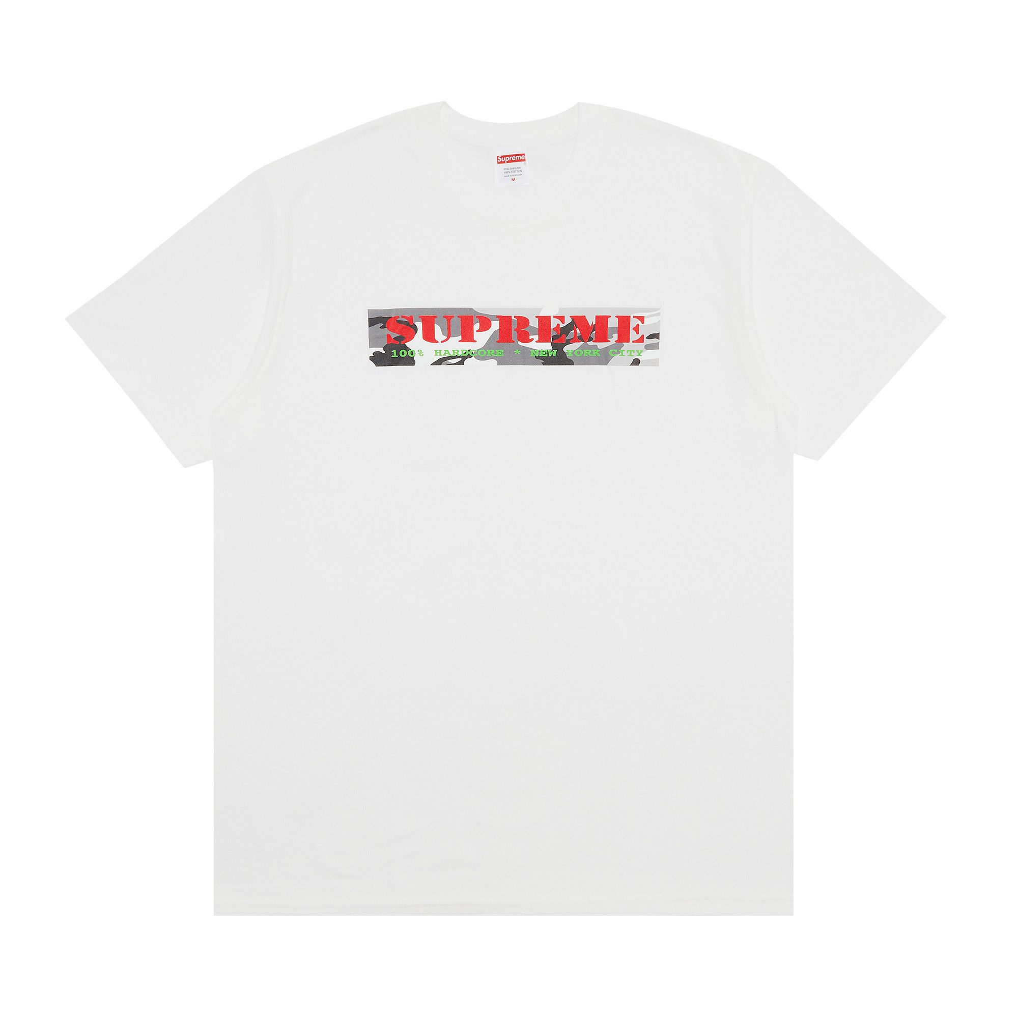 Buy Supreme Hardcore Tee 'White' - SS25T64 WHITE | GOAT