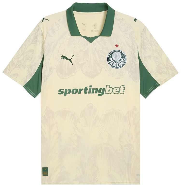 Puma x KidSuper SEP Jersey Replica Palmeiras Creamy VanillaVine