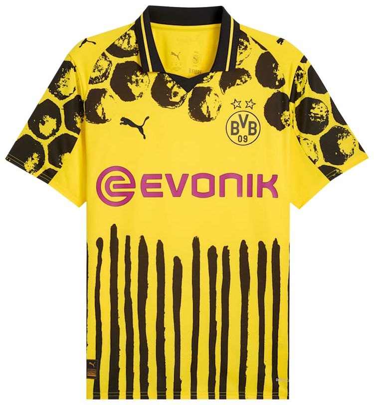 Puma x KidSuper BVB Jersey Replica Dortmund Faster YellowPuma Black
