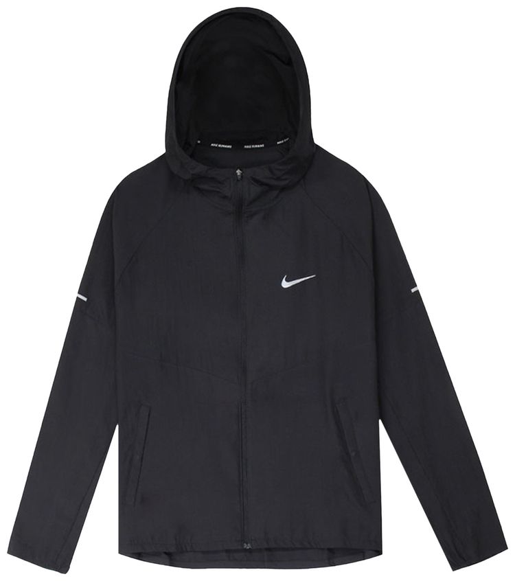 Nike Miler Repel Running Jacket Black