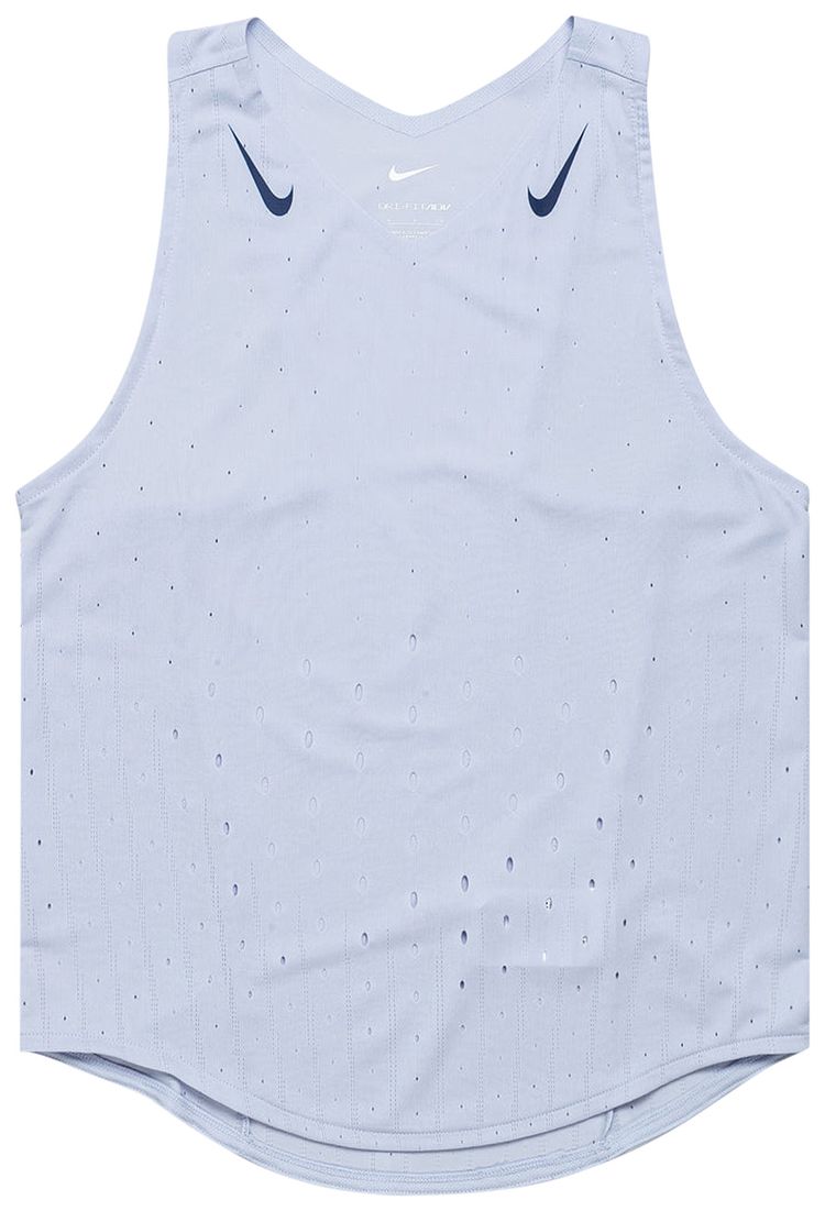 Nike AeroSwift Dri FIT ADV Running Singlet GhostBlue Void