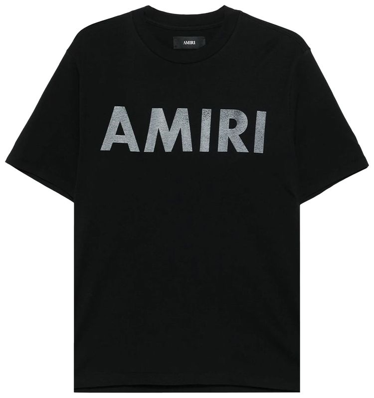 Amiri Stencil Tee Black