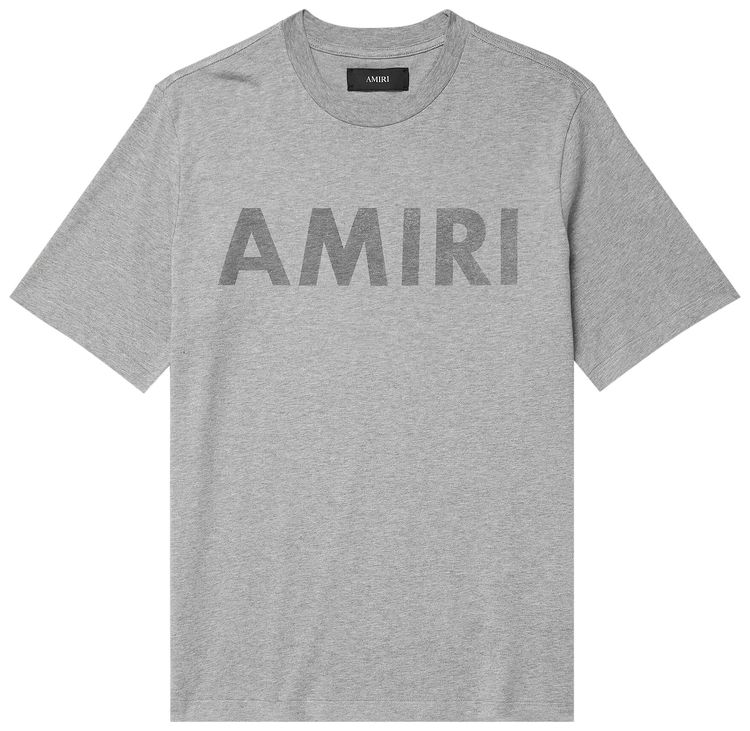Amiri Stencil Tee Grey