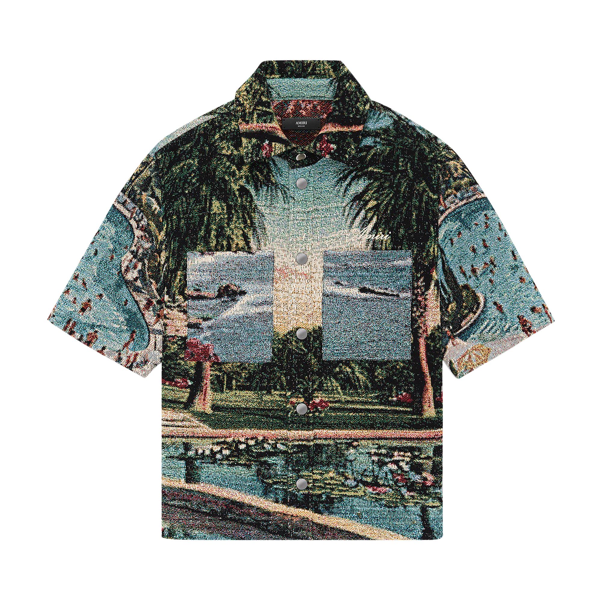 Buy Amiri Paradise Tapestry Shirt 'Multicolor' - AMTAOS1005 900