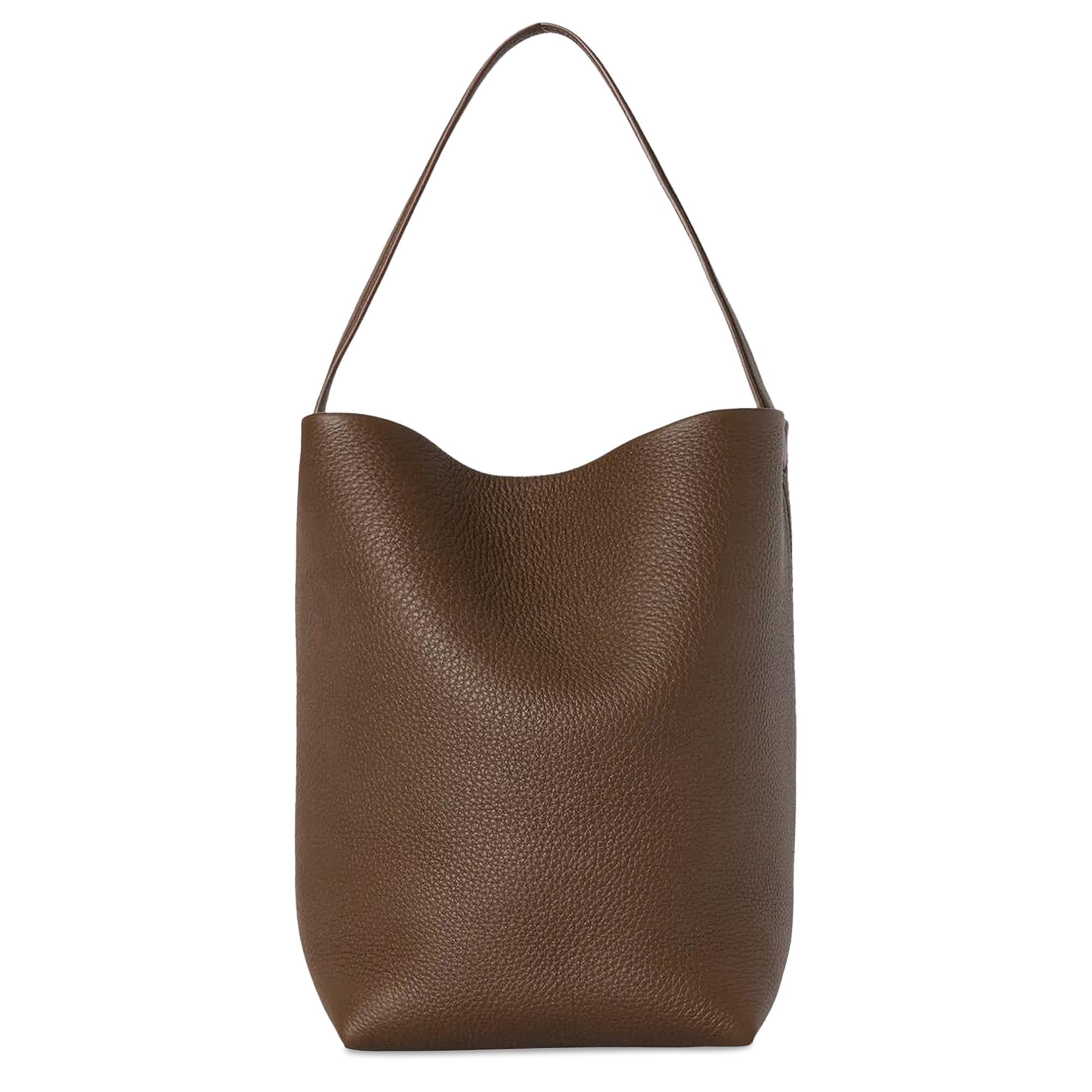 Buy The Row Medium N/S Park Tote Bag 'Dark Olive' - W1313 L129