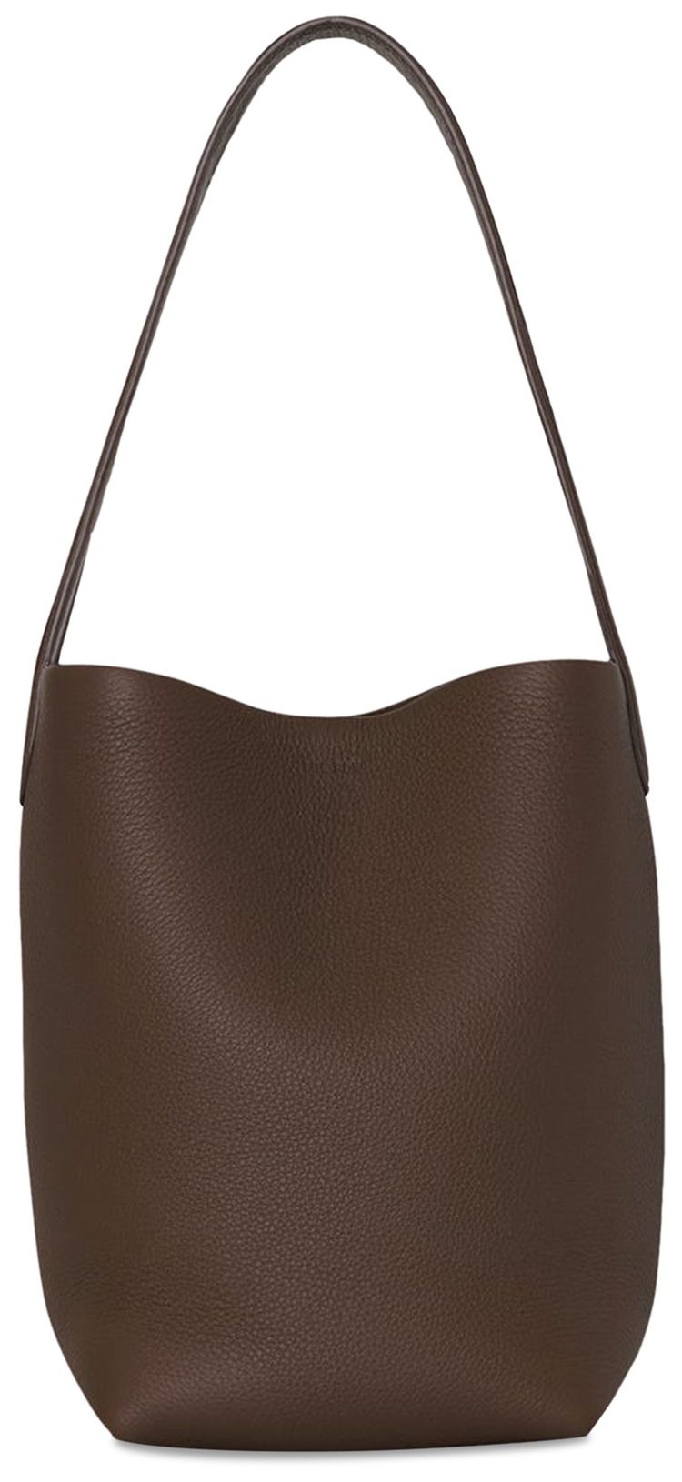 The Row Small NS Park Tote Bag Dark Olive