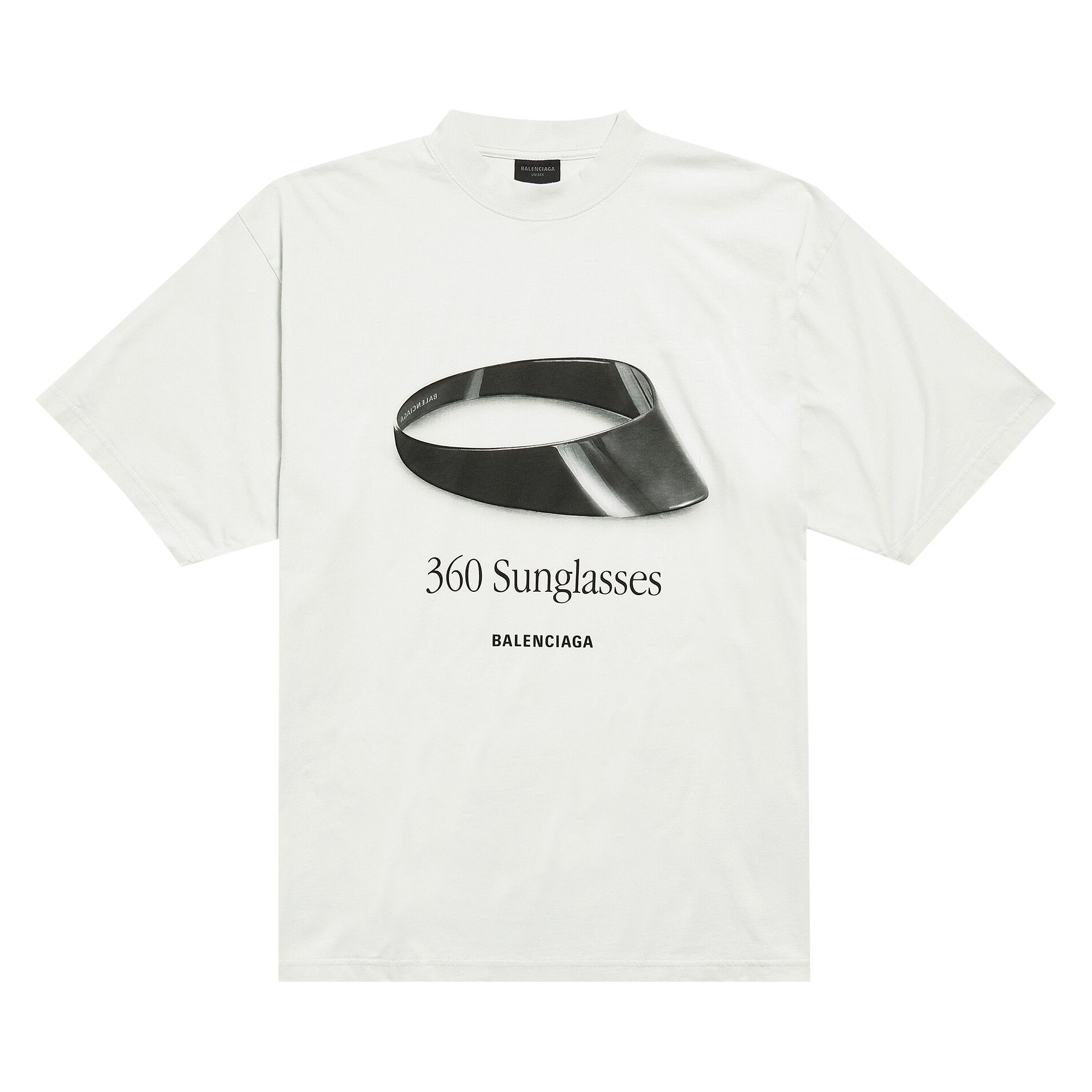 Buy Balenciaga 360 Sunglasses T-Shirt 'Dirty White' - 764235 TSVH8