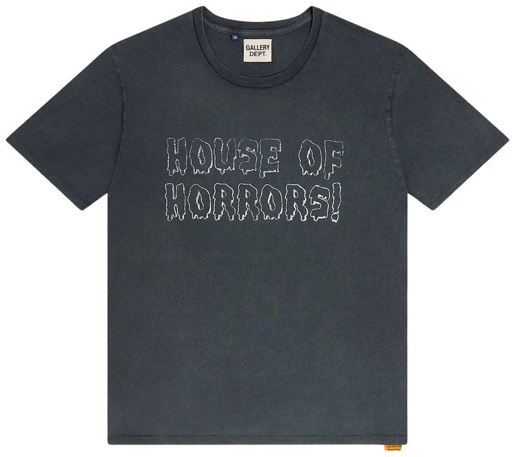 Gallery Dept Horrors Tee Vintage Black