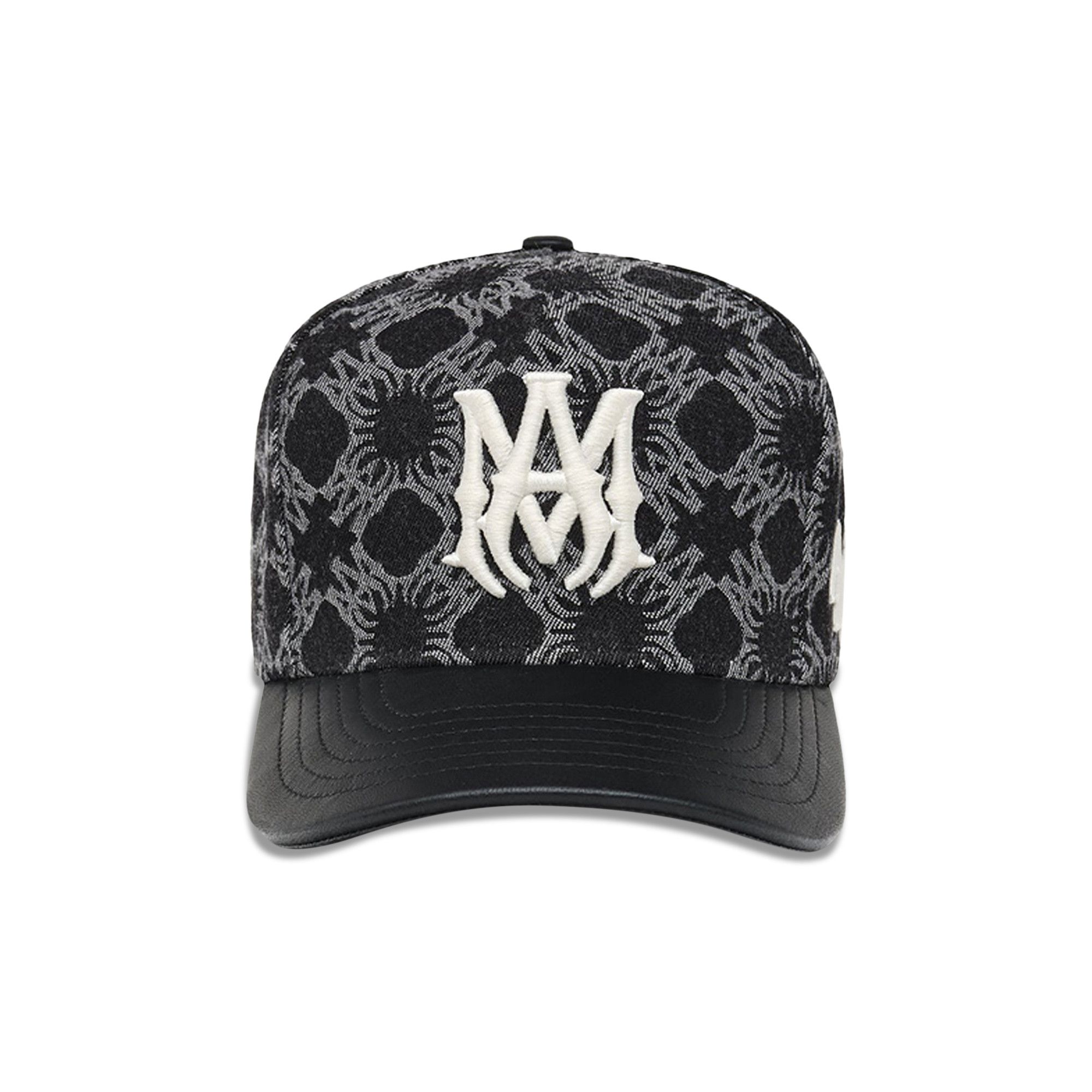 Buy Amiri MA Quad Denim Hat 'Black' - AMHACP1036 BLAC | GOAT