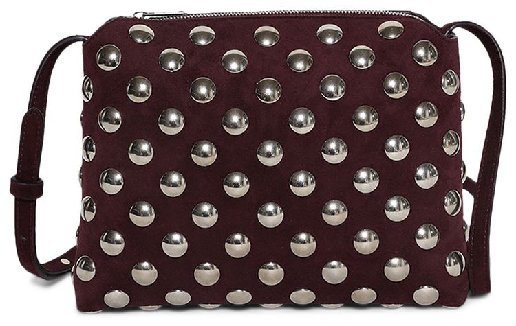 Khaite Lina Crossbody Bag Rouge Black