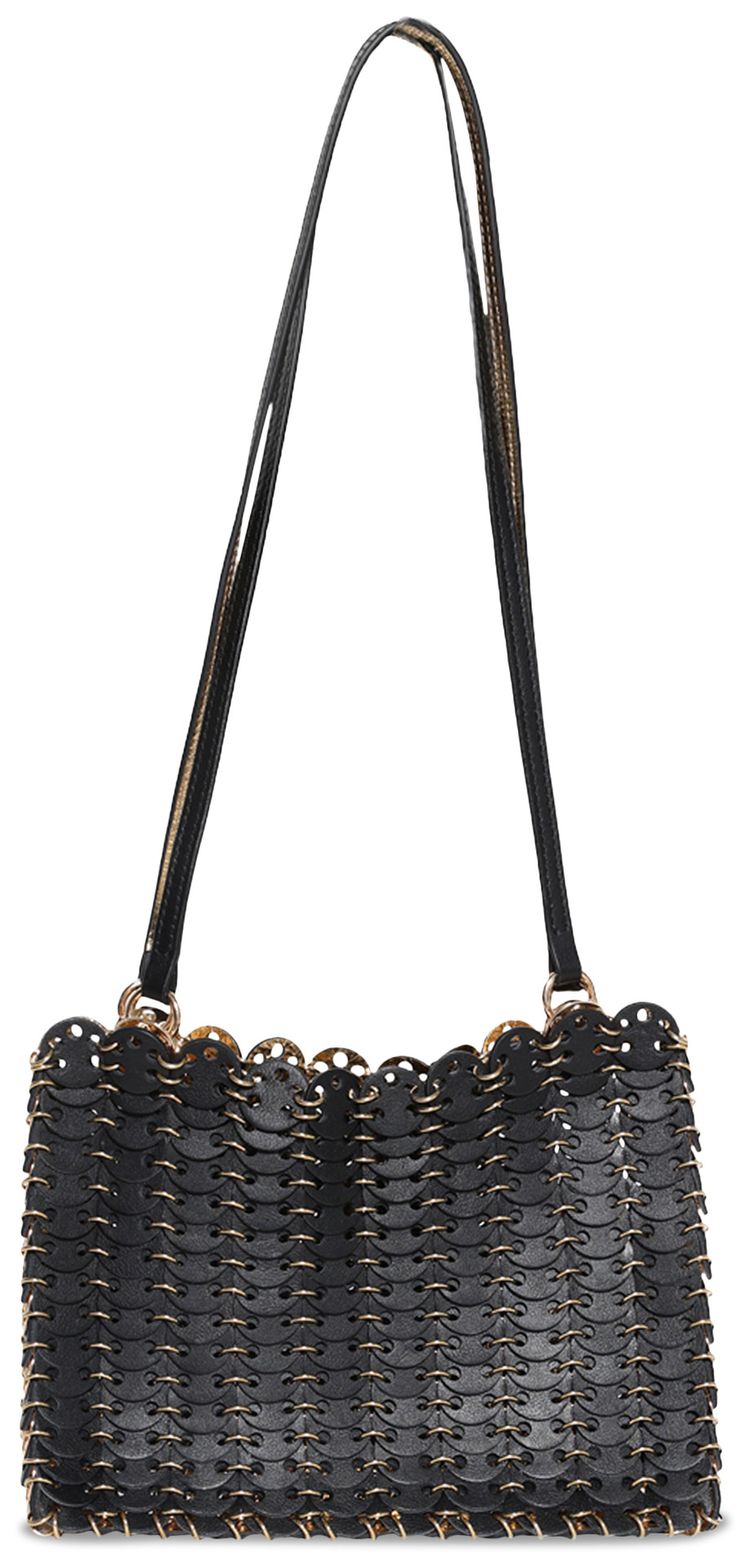 Rabanne 1969 Shoulder Bag BlackGold