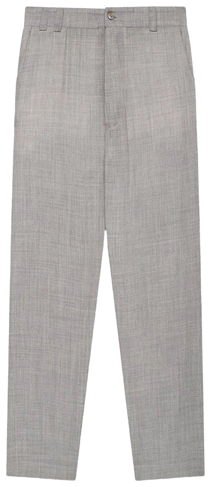 The Elder Statesman Pashmina Norm Pant Silver