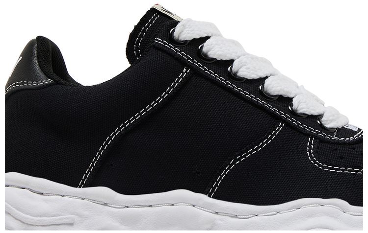 Maison Mihara Yasuhiro Wayne OG Sole Canvas Low Black