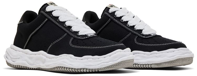 Maison Mihara Yasuhiro Wayne OG Sole Canvas Low Black