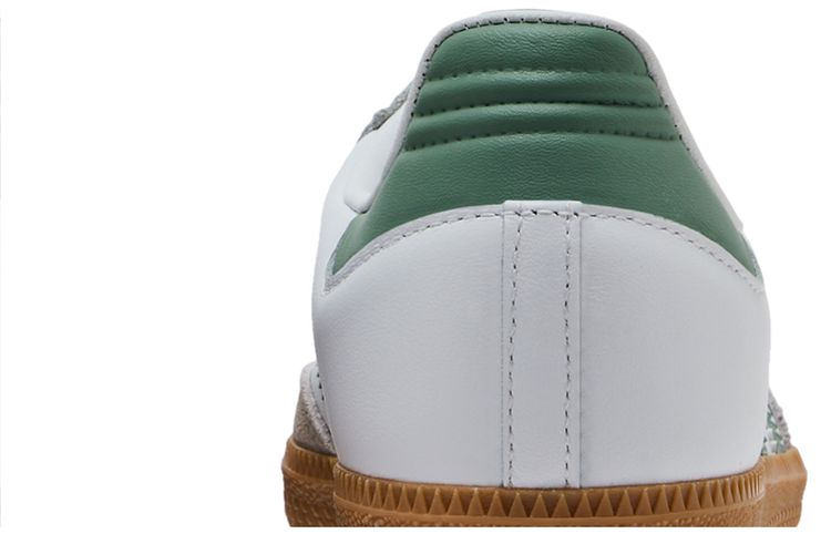 Adidas Samba OG J White Silver Green