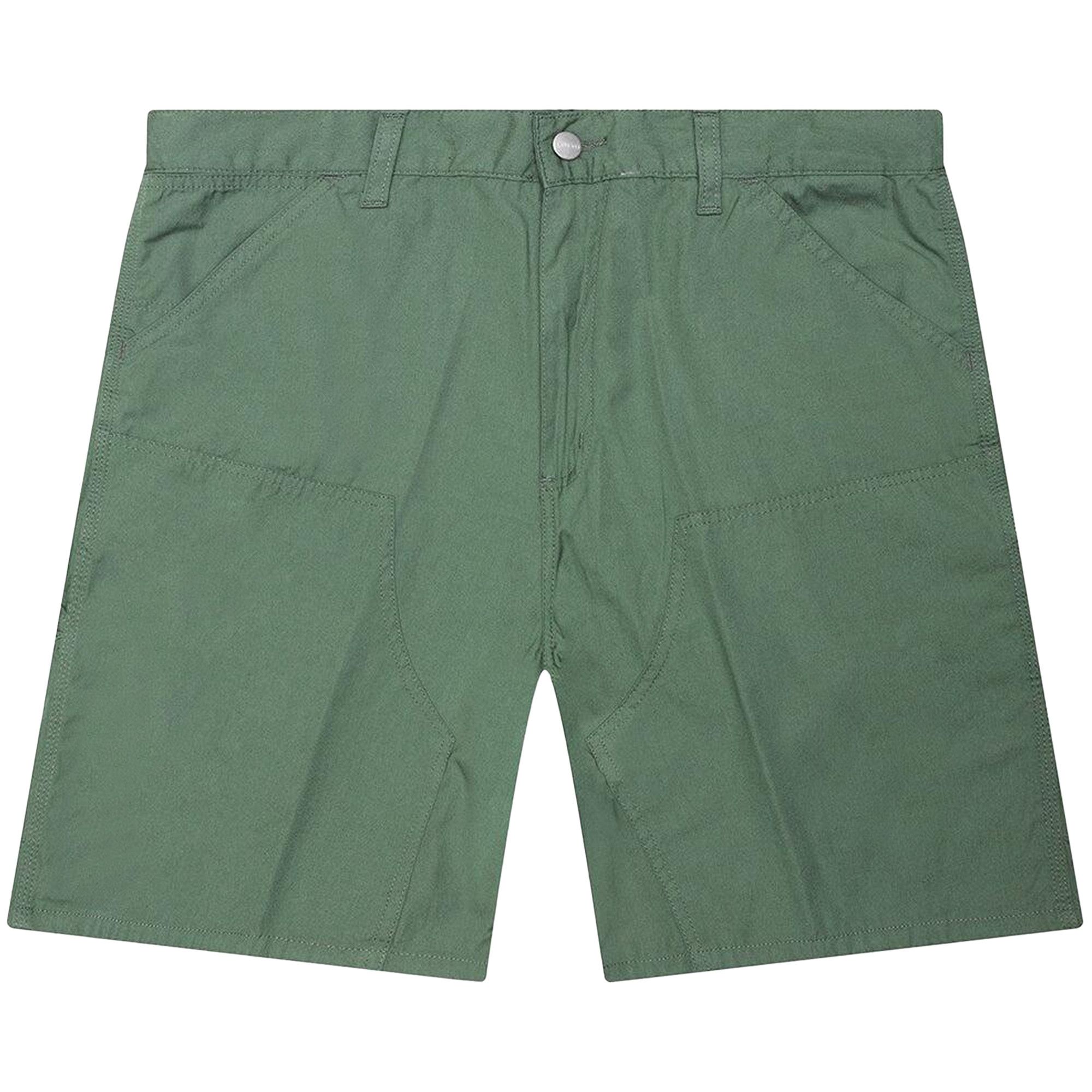 Buy Carhartt WIP Double Knee Short 'Park Rinsed' - I034794 PARK | GOAT